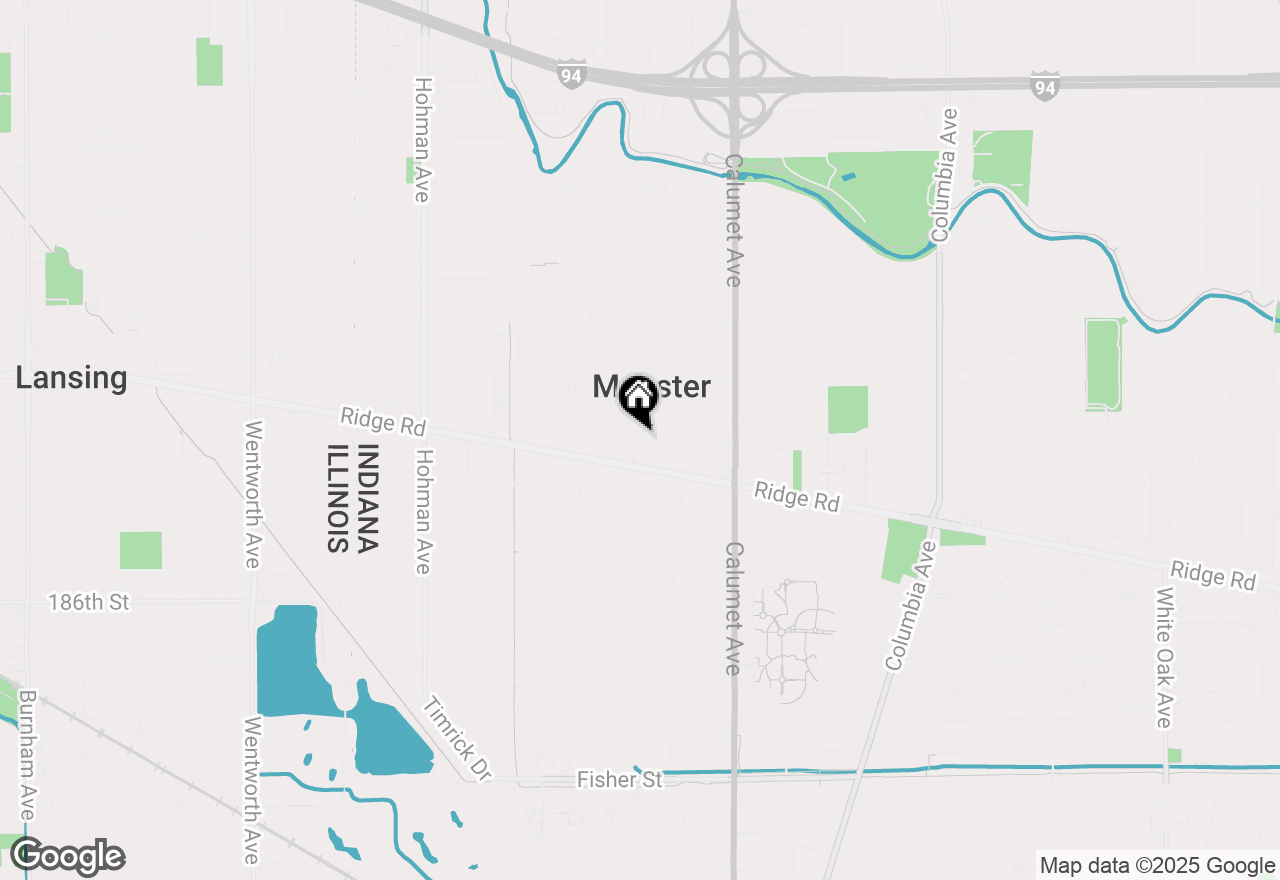 Map of 8304 Monroe Avenue, Munster, IN 46321