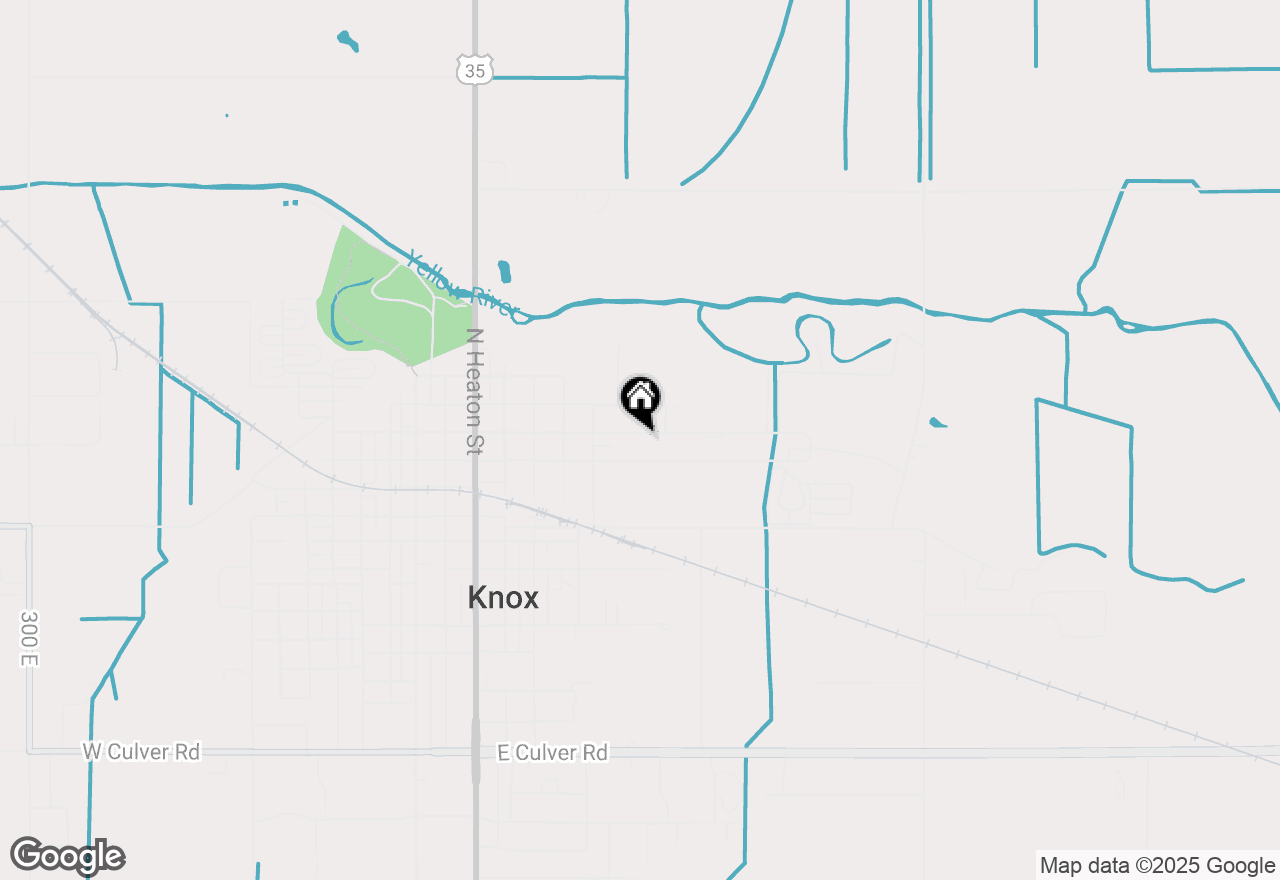 Map of 708 E Washington Street, Knox, IN 46534