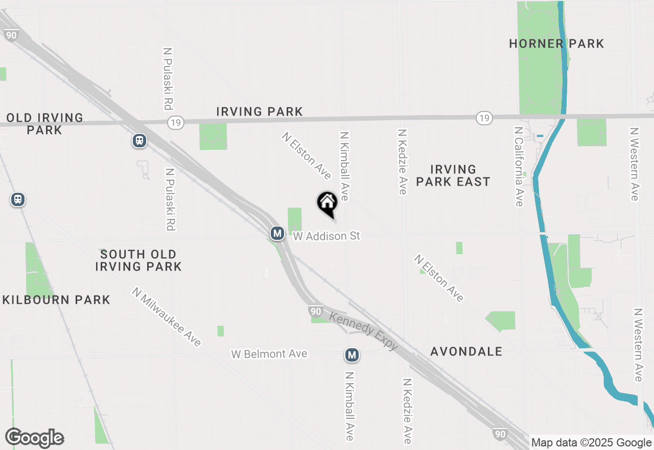 Map of 3622 N Bernard, Chicago, IL 60618