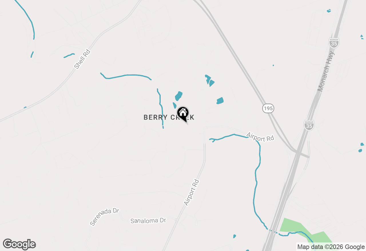Map of 30410 Berry Creek Dr, Georgetown, TX 78628