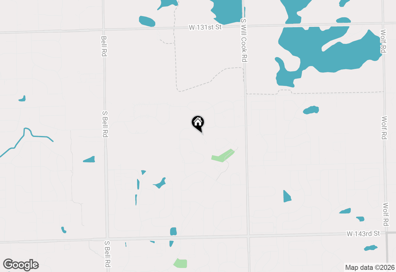 Map of (Address confidential), Orland Park, Illinois 60467