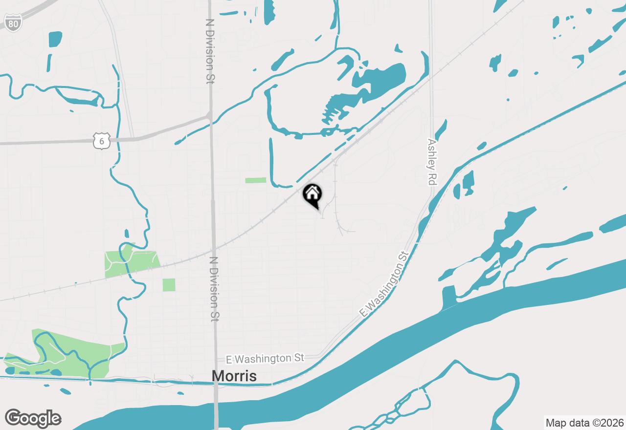 Map of 816 2nd Avenue, Morris, IL 60450