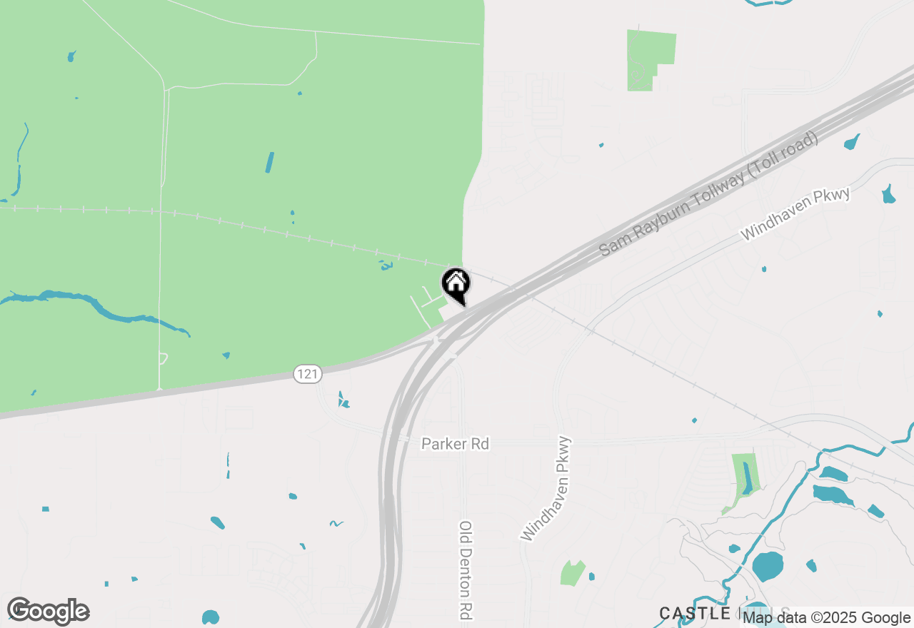 Map of 2345 E State Highway 121, Lewisville, TX 75056