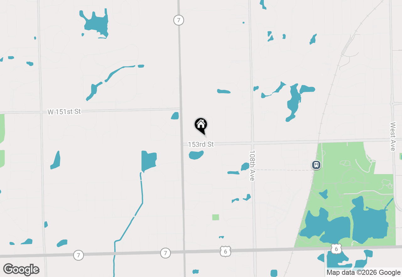 Map of 11059 Lizmore Lane #39B, Orland Park, IL 60467