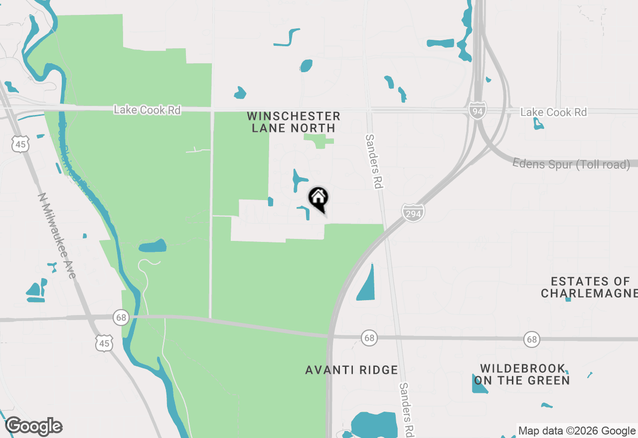 Map of 320 Buckthorn Circle, Northbrook, IL 60062