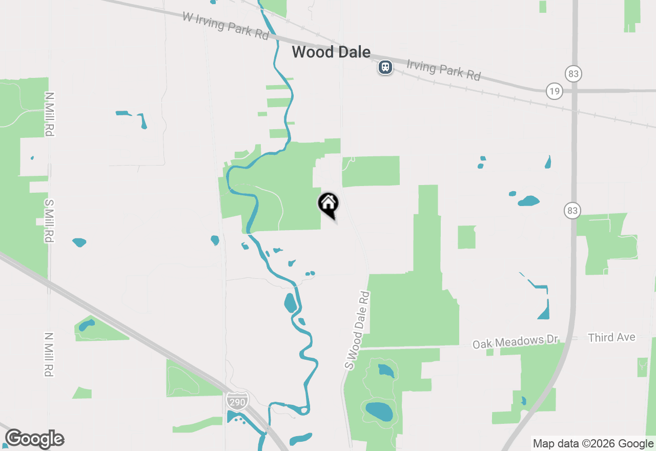 Map of 190 S Wood Dale Road #710, Wood Dale, IL 60191