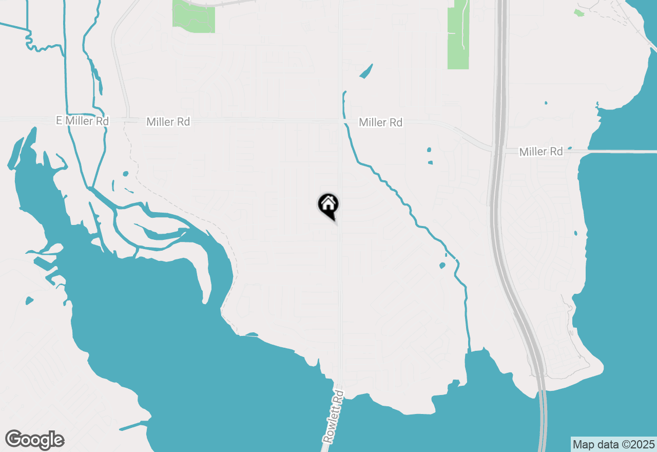 Map of 3405 Dogwood Trail, Rowlett, TX 75088