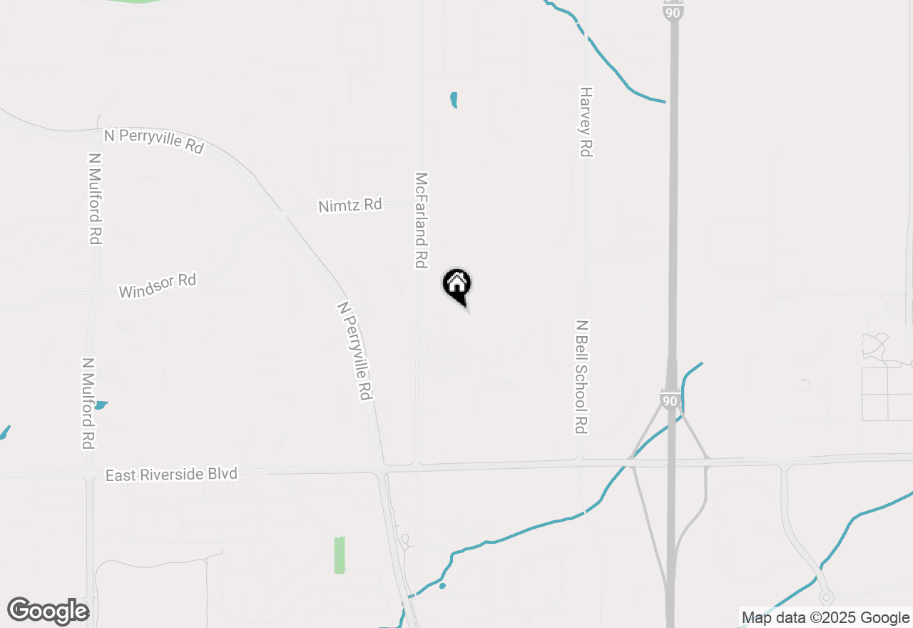 Map of 7111/7113 Sue Lane, Loves Park, IL 61111