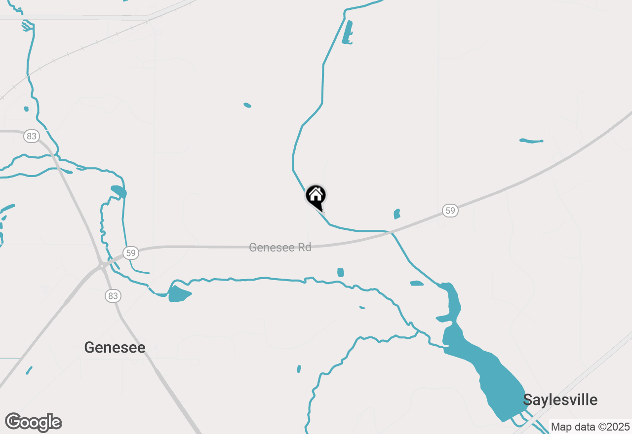 Map of S46W29780 Genesee Rd, Waukesha, WI 53189