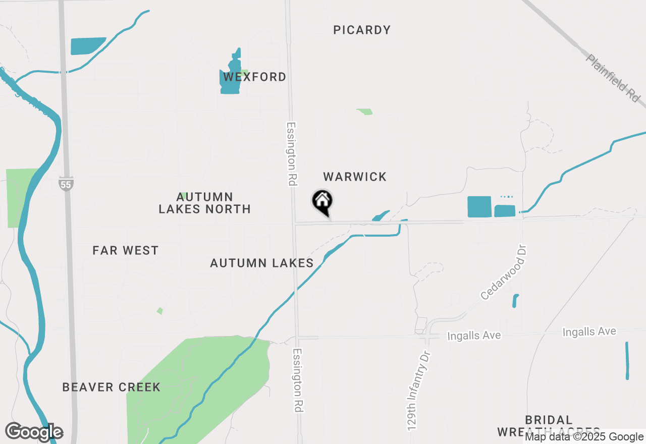 Map of 3109 Theodore Street, Joliet, IL 60435