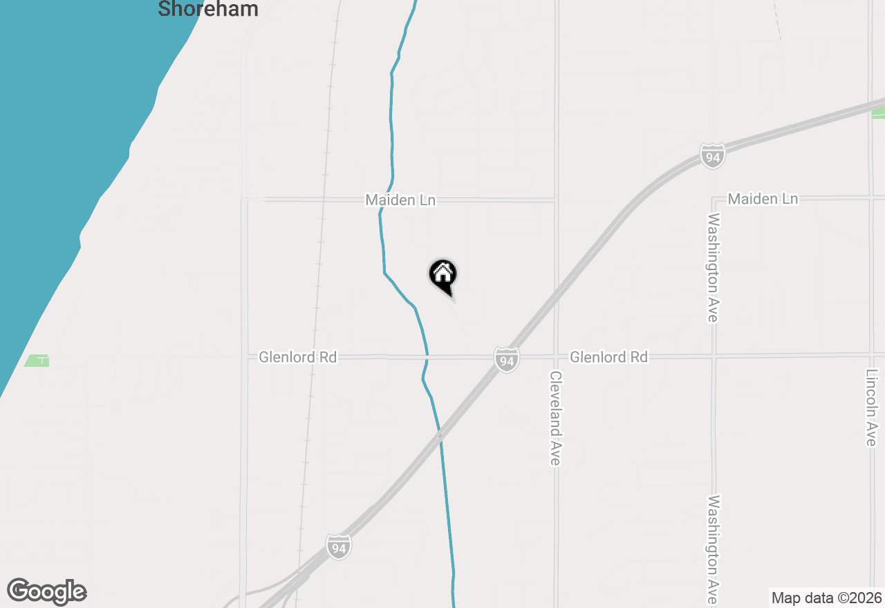 Map of 3958 Fox Woods Road, St. Joseph, MI 49085