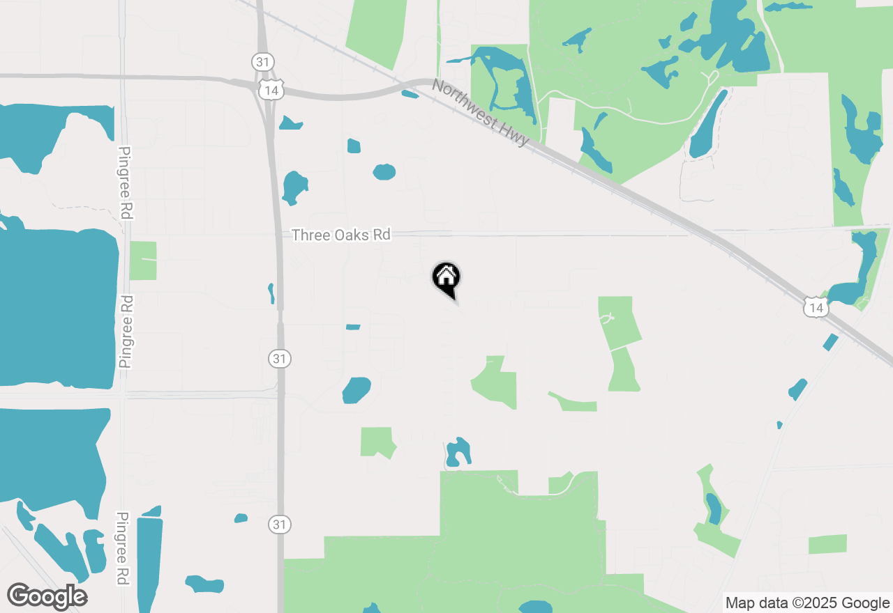 Map of 548 New Haven Drive #548, Cary, IL 60013