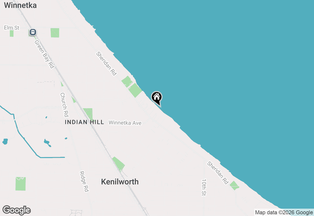 Map of 139 Sheridan Road, Winnetka, IL 60093