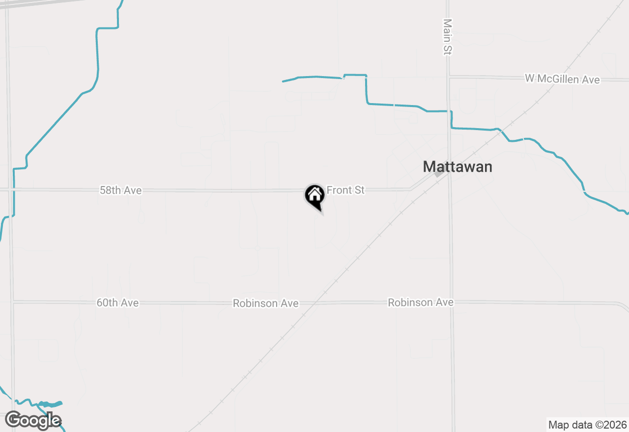 Map of 58802 Swenson Street, Mattawan, MI 49071