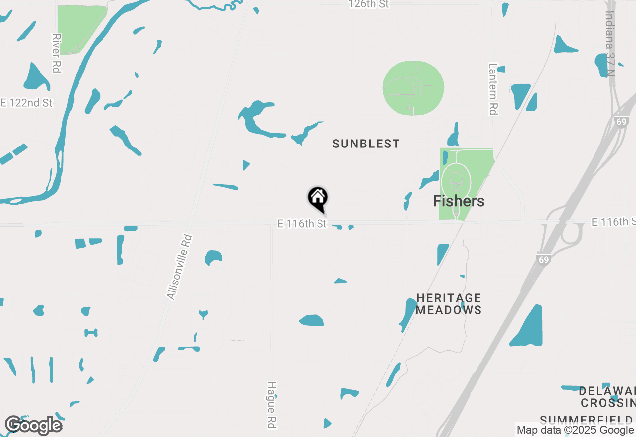 Map of 7683 Madden Drive, Fishers, IN 46038