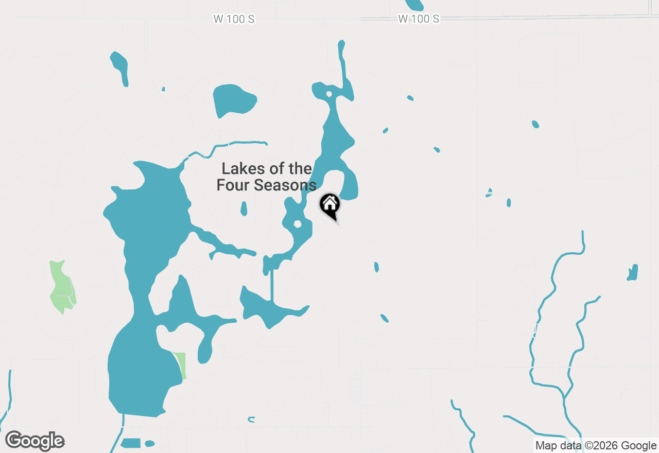 Map of 2044 Hidden Valley Drive, Crown Point, IN 46307