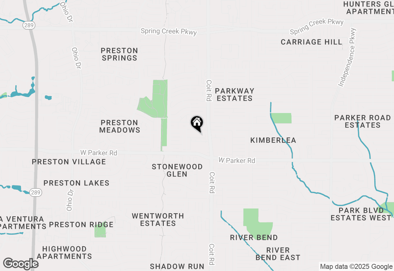 Map of 4020 San Mateo Drive, Plano, TX 75093