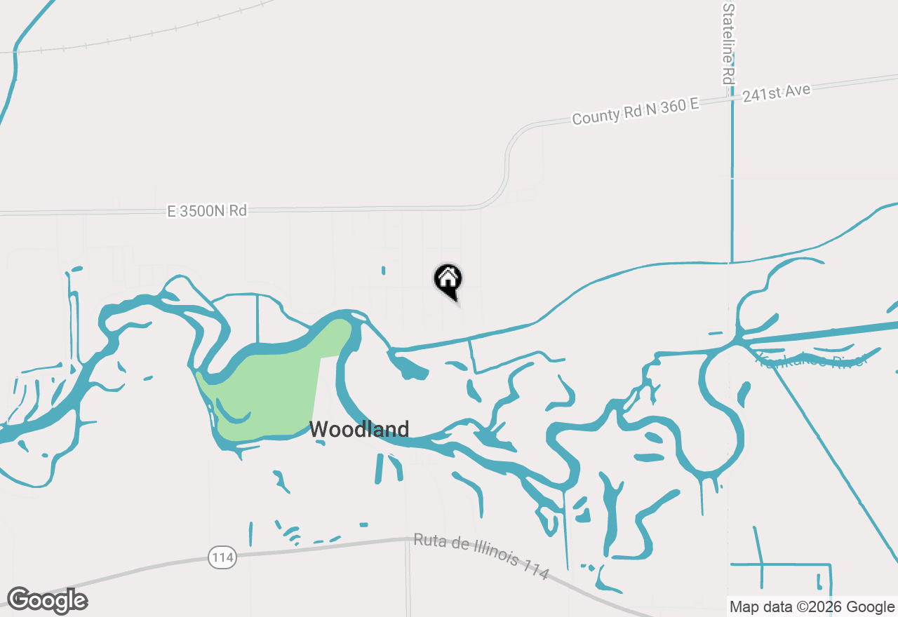Map of 3205 N 17120 E Road, Momence, IL 60954