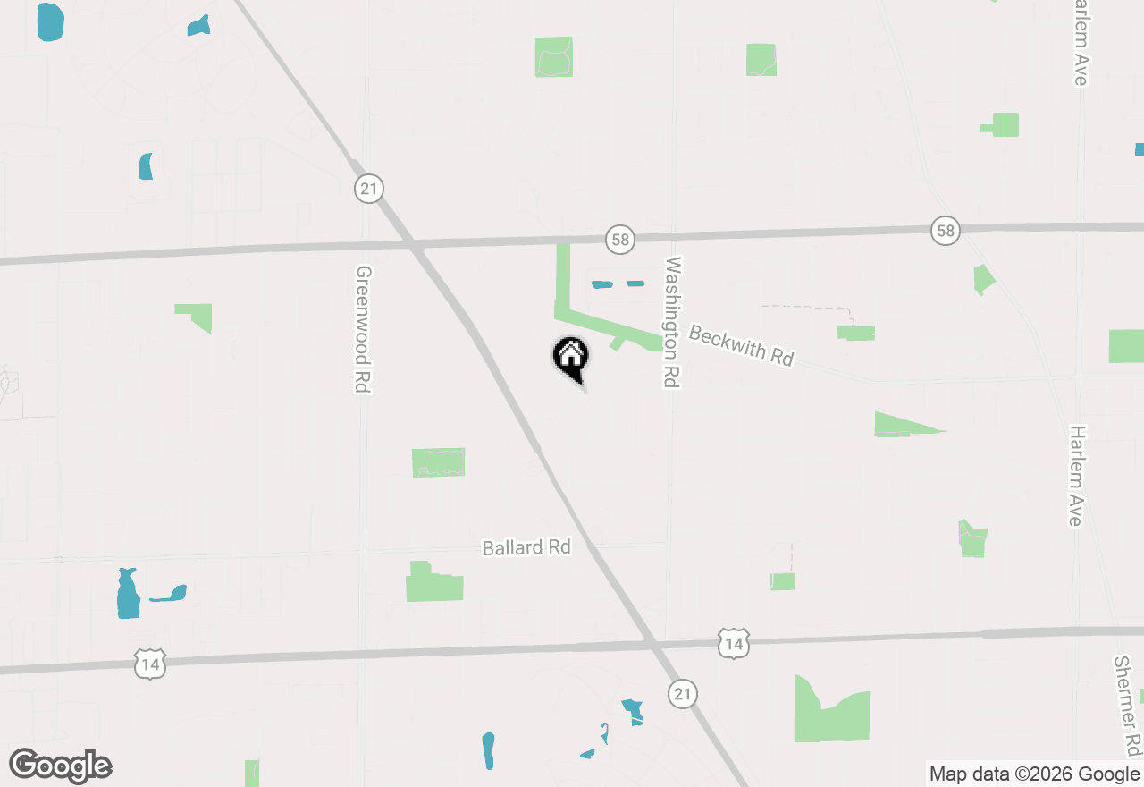 Map of 9235 N Callero Drive, Niles, IL 60714