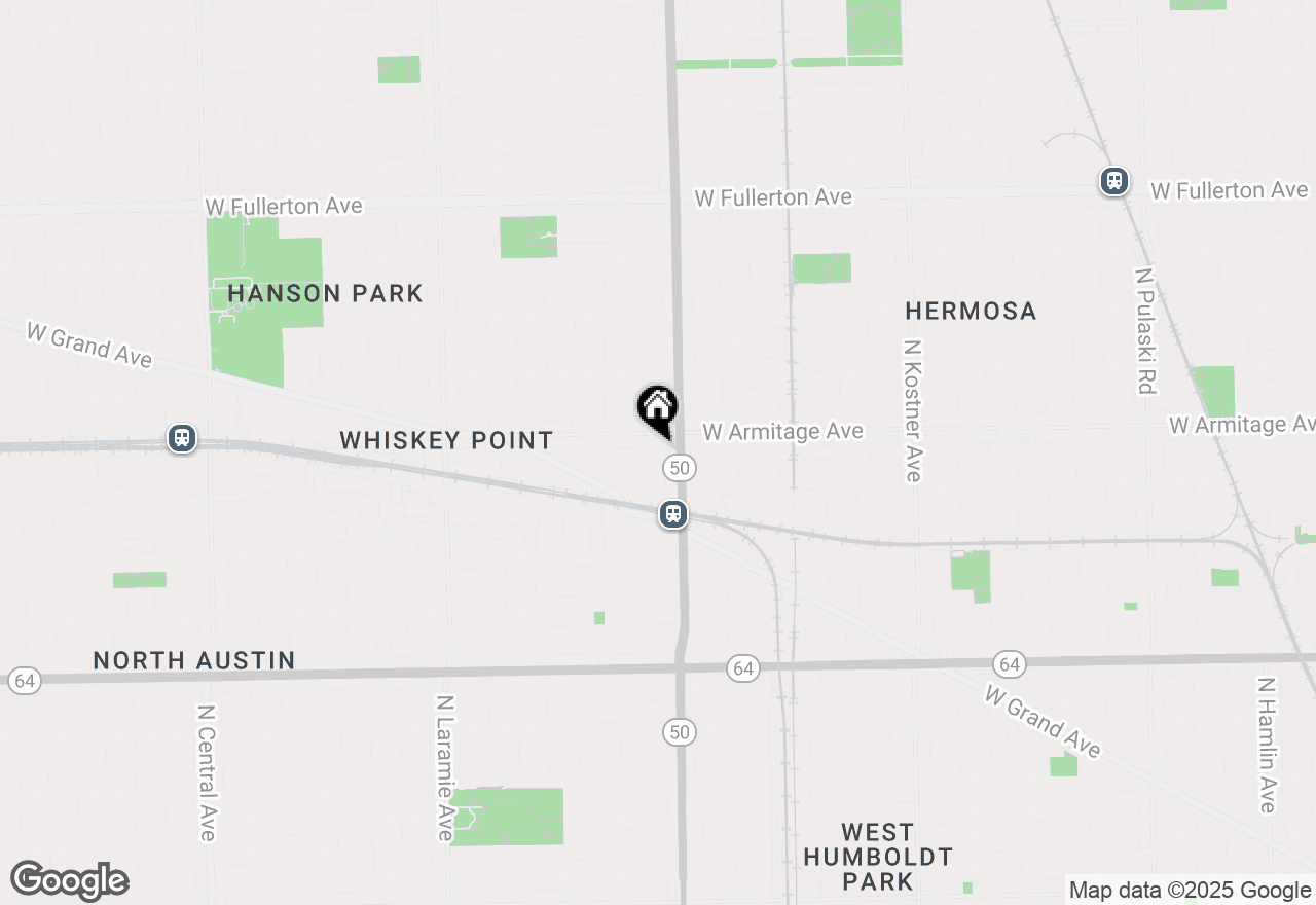 Map of 1943 N La Crosse Avenue, Chicago, IL 60639