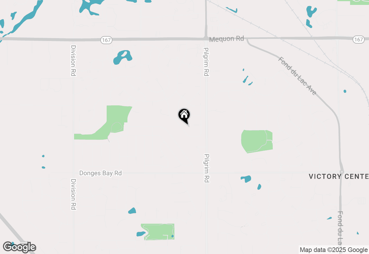 Map of W158N10680 Catskill Ln, Germantown, WI 53022