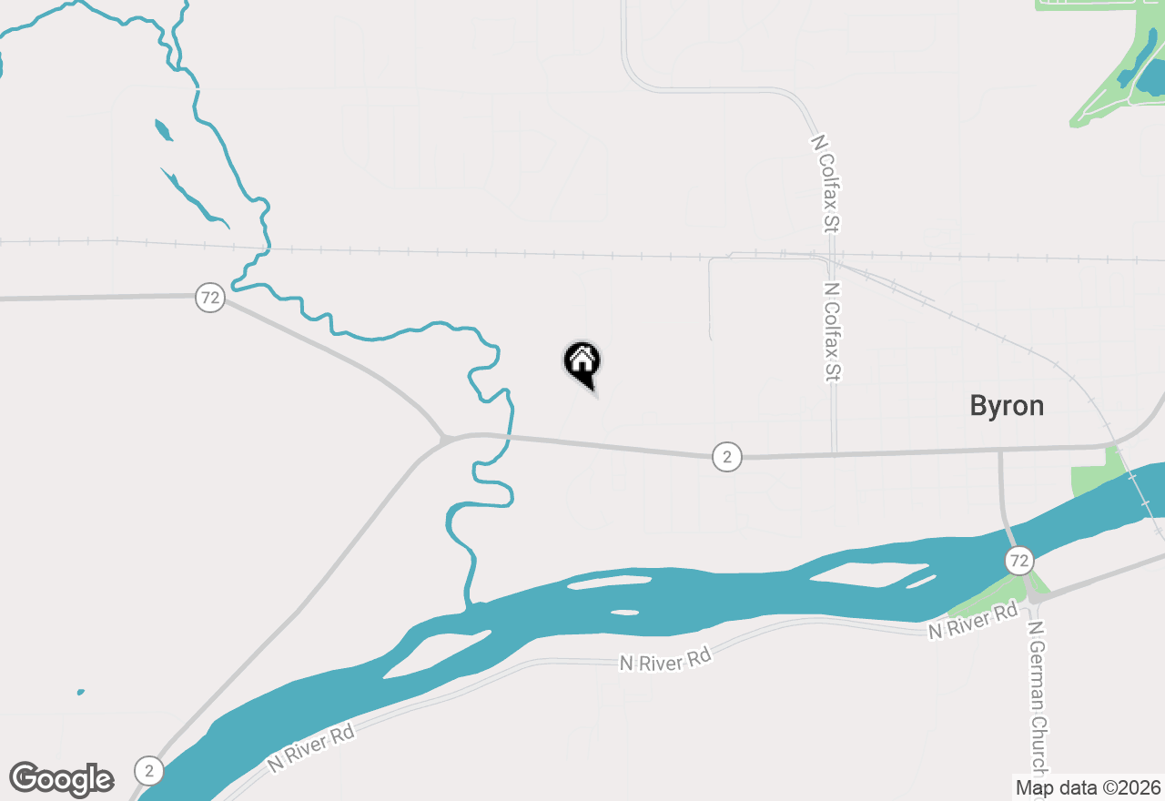 Map of 247 Creekside Drive, Byron, IL 61010