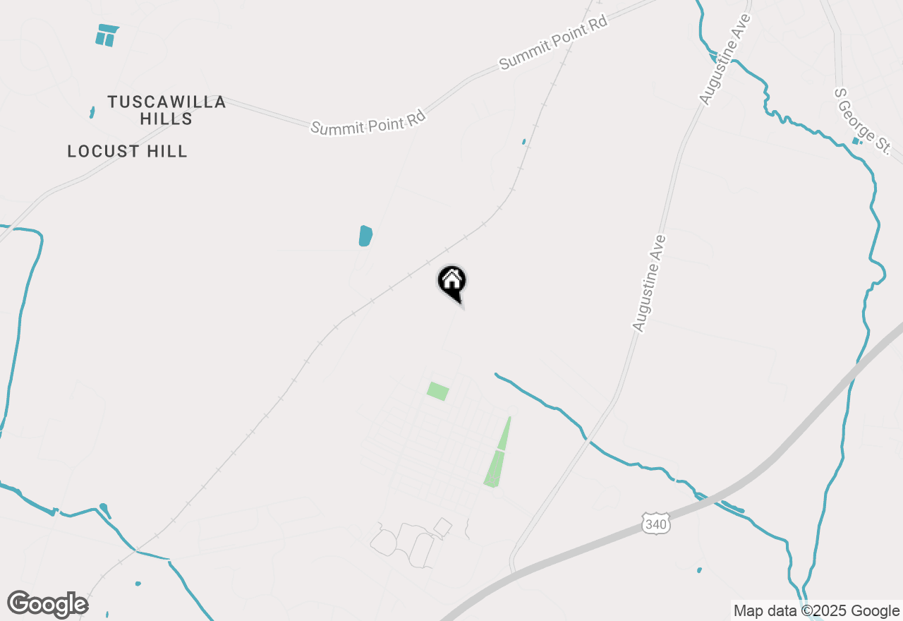 Map of 823 Lord Fairfax Street, Charles Town, WV 25414