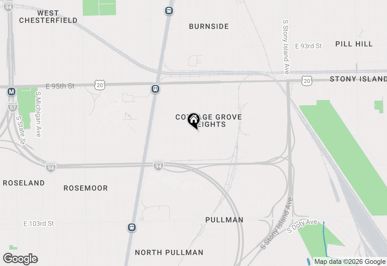 Map of 9760 S Dobson Avenue, Chicago, IL 60628