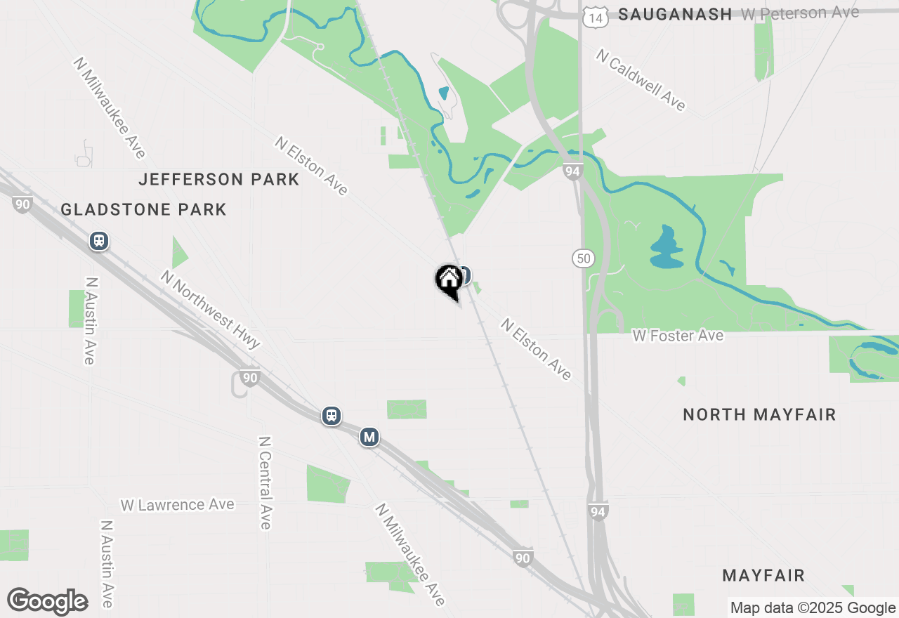 Map of 5245 N Leamington Avenue, Chicago, IL 60630