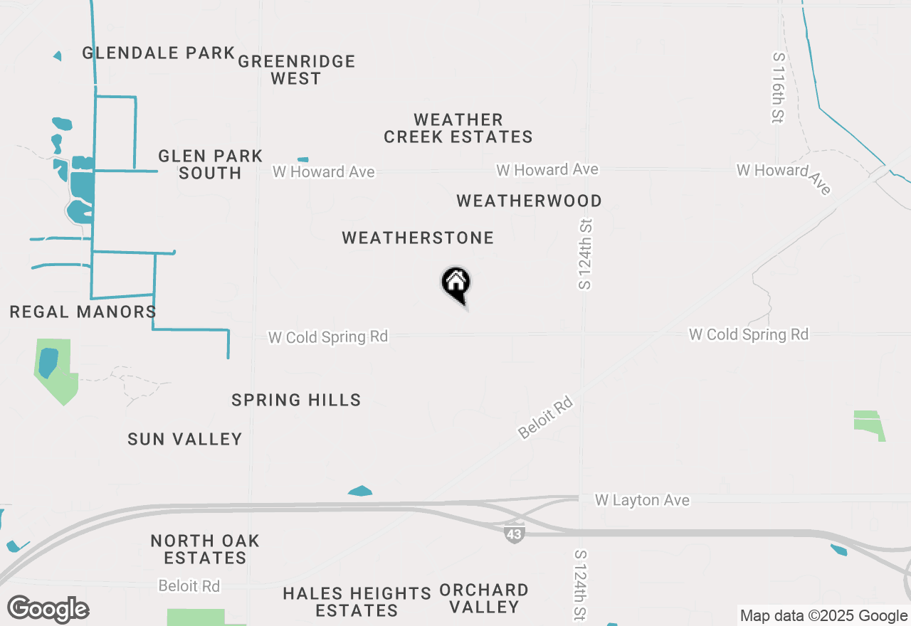 Map of 4290 S Coventry Rd, New Berlin, WI 53151