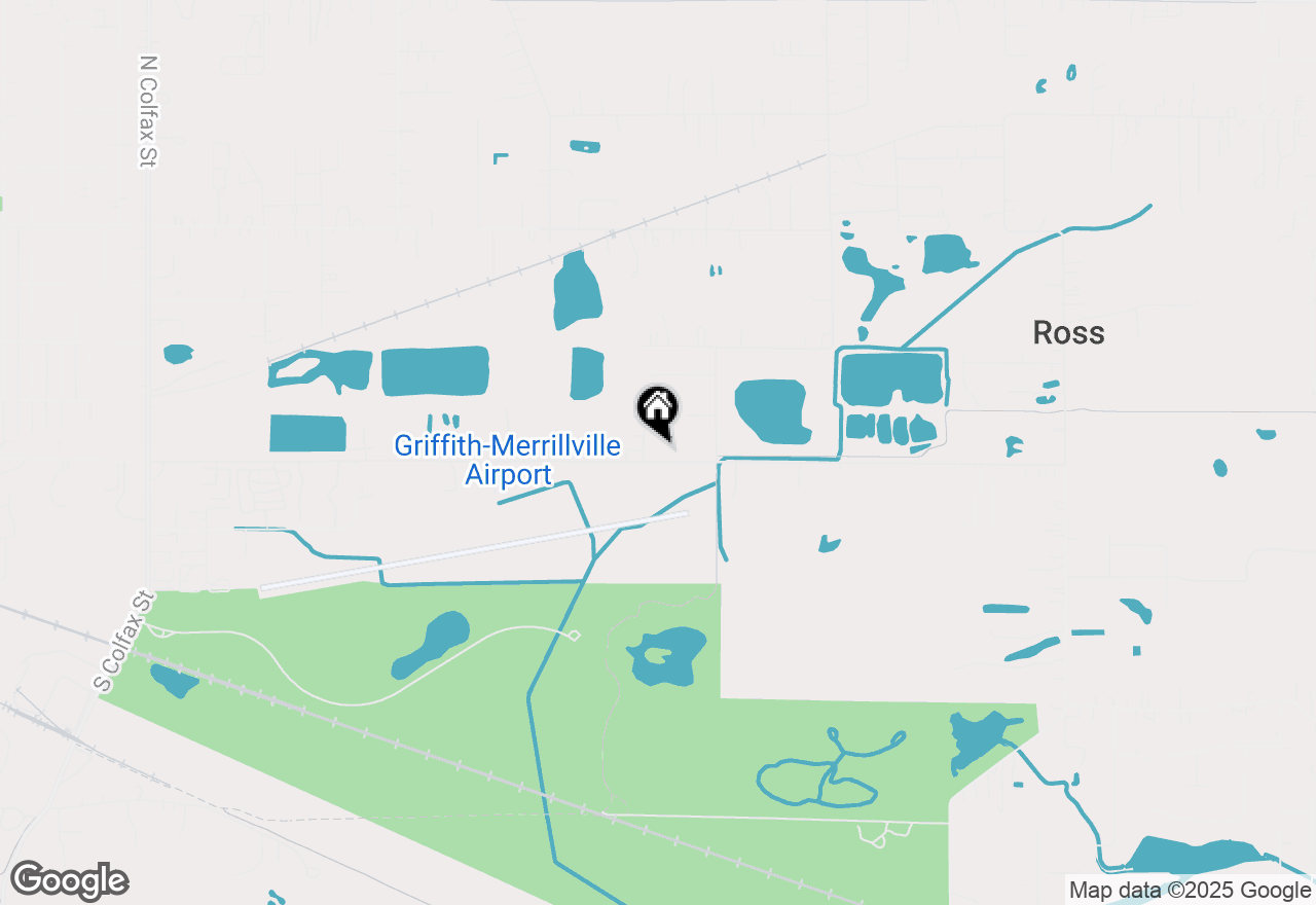 Map of 1842-(REAR) E Main Street, Griffith, IN 46319
