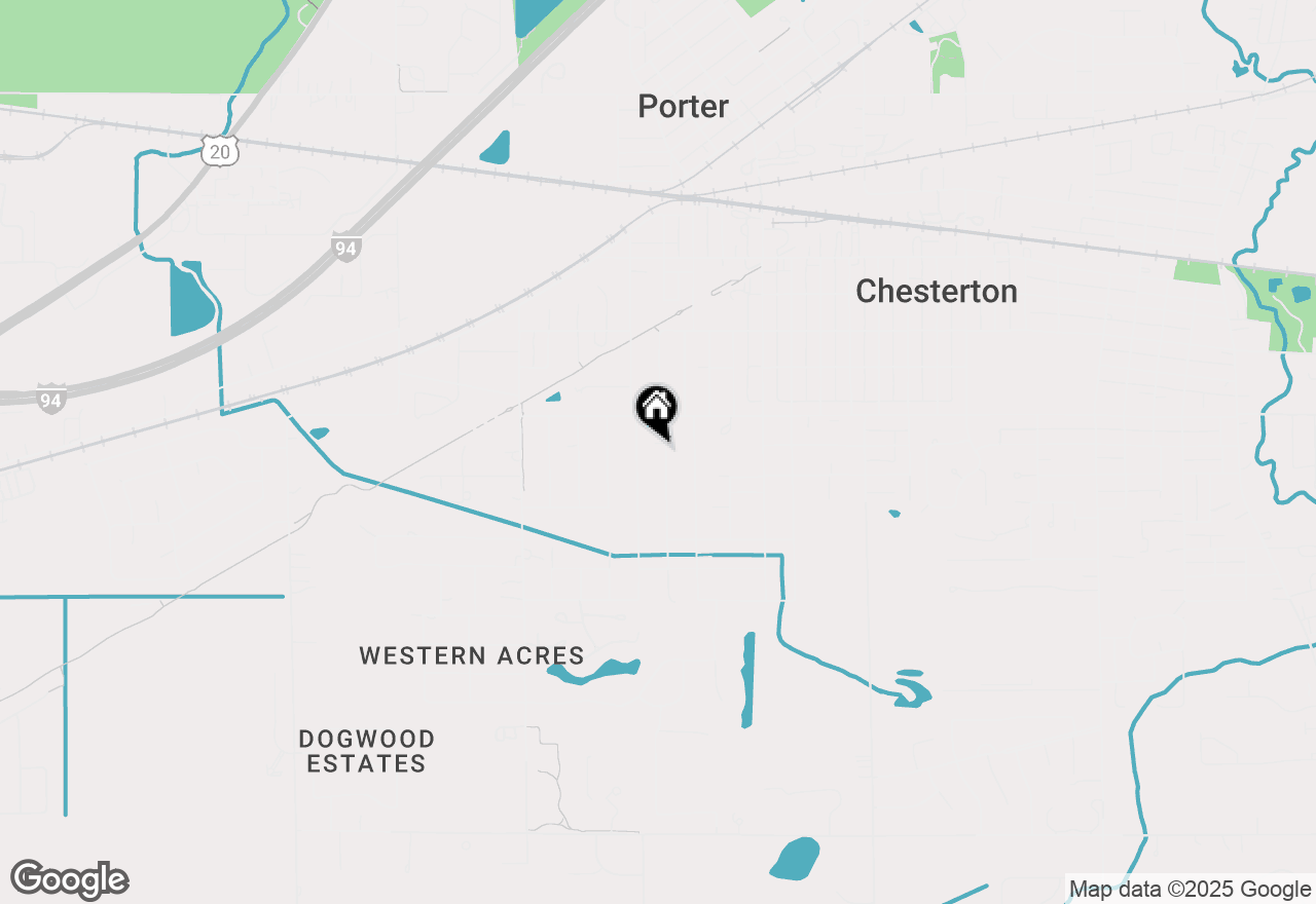 Map of 606 S 18th Street, Chesterton, IN 46304