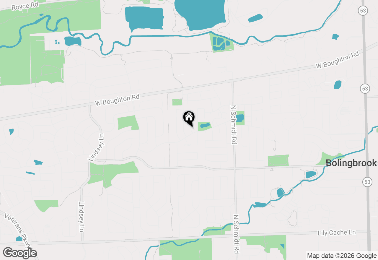 Map of 213 Windsor Drive, Bolingbrook, IL 60440