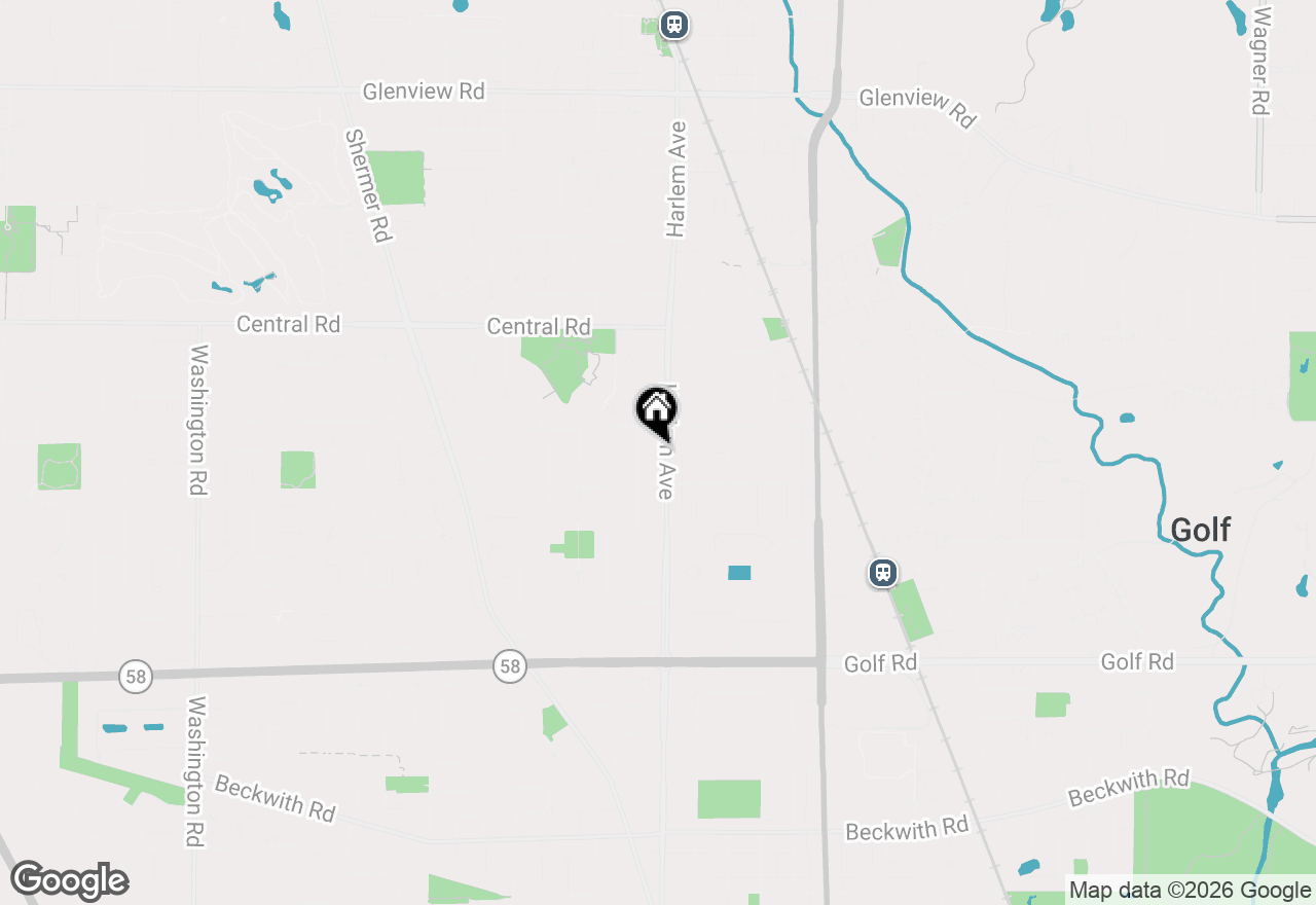 Map of 324 Harlem Avenue, Glenview, IL 60025