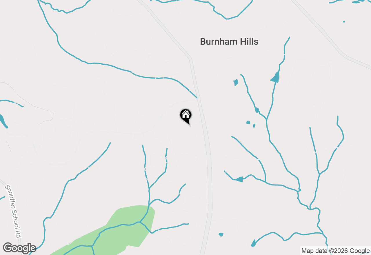 Map of 7475 Rosewood Manor Lane, Gaithersburg, MD 20882