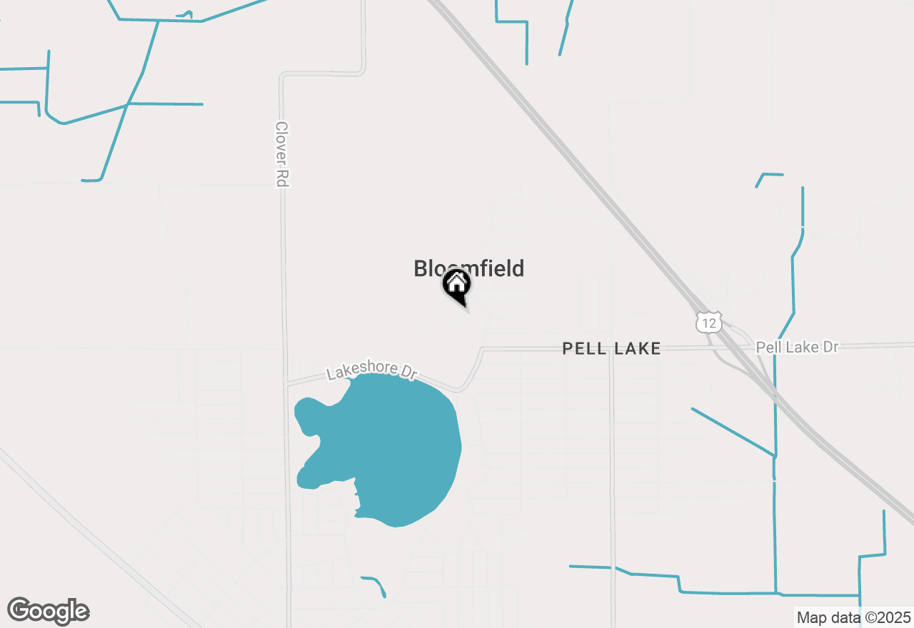 Map of W1116 Mangrove Rd, Genoa City, WI 53128