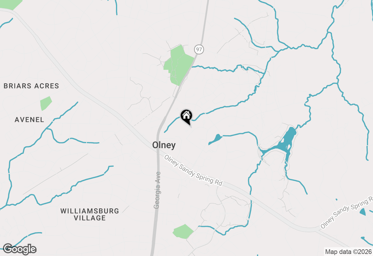 Map of 18200 Paladin Drive, Olney, MD 20832