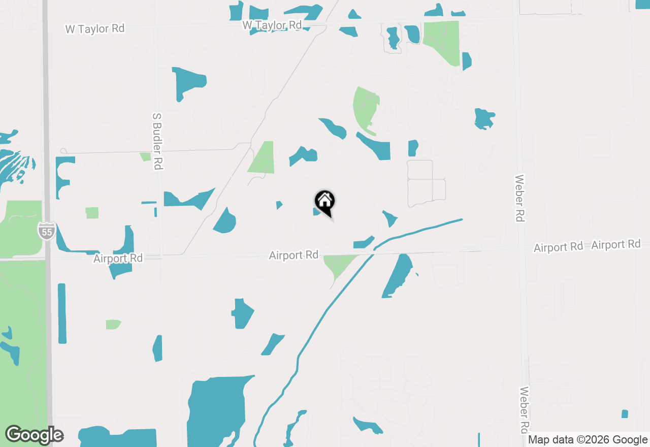 Map of 1625 Amaryllis Drive, Romeoville, IL 60446