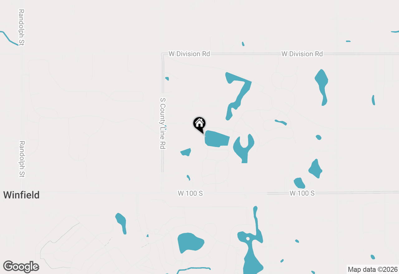 Map of 772 Cirque Drive, Crown Point, IN 46307