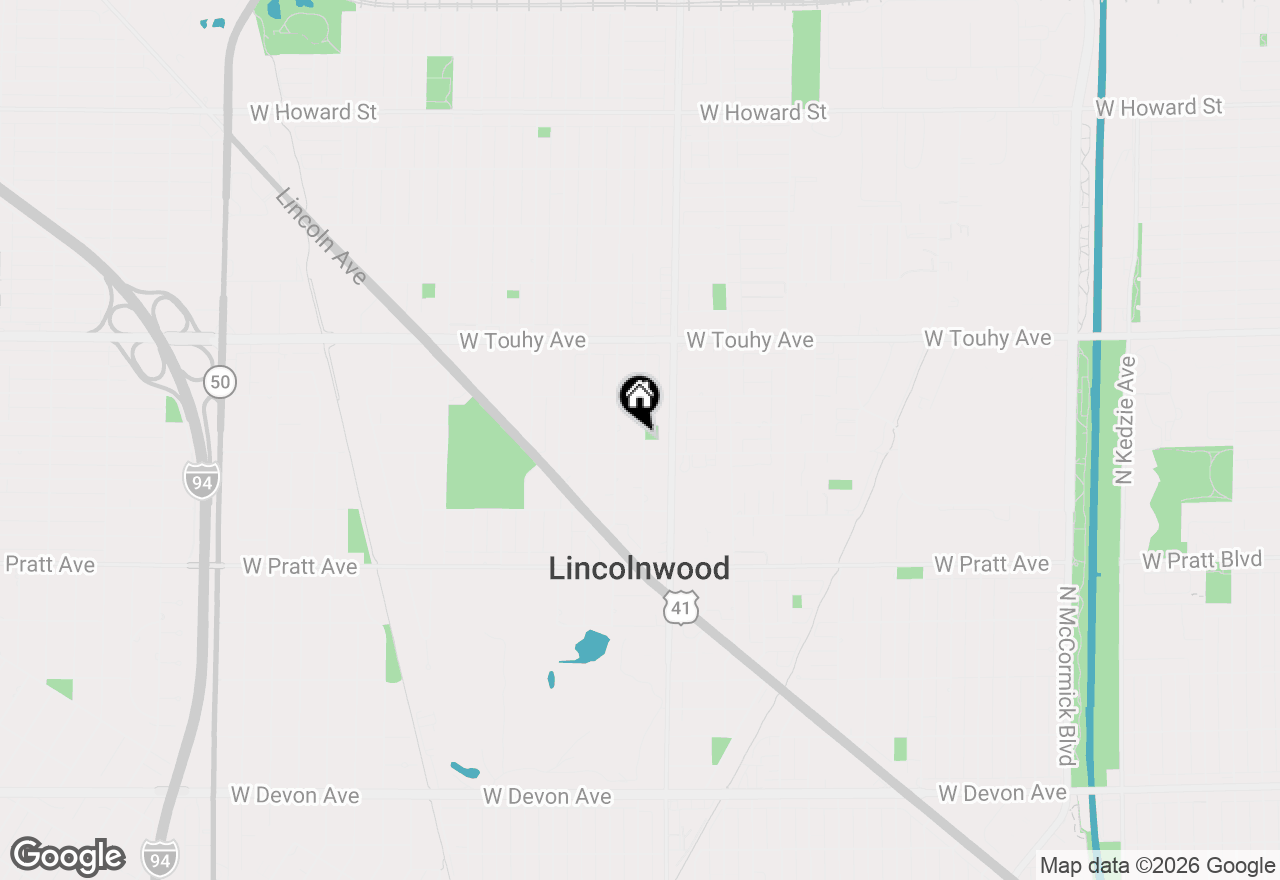 Map of 7020 Keystone Avenue, Lincolnwood, IL 60712