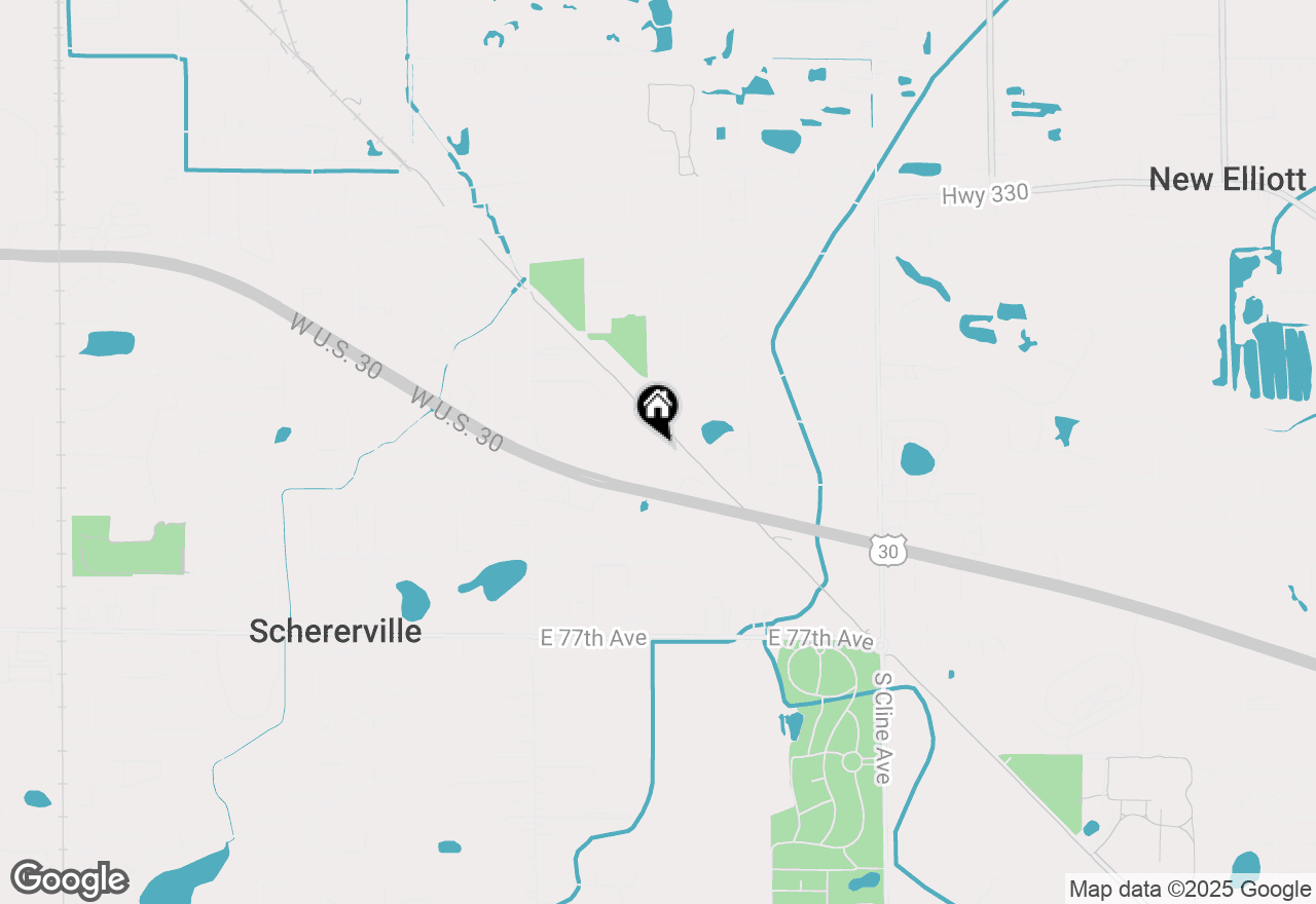 Map of 410 E Us Highway 30, Schererville, IN 46375