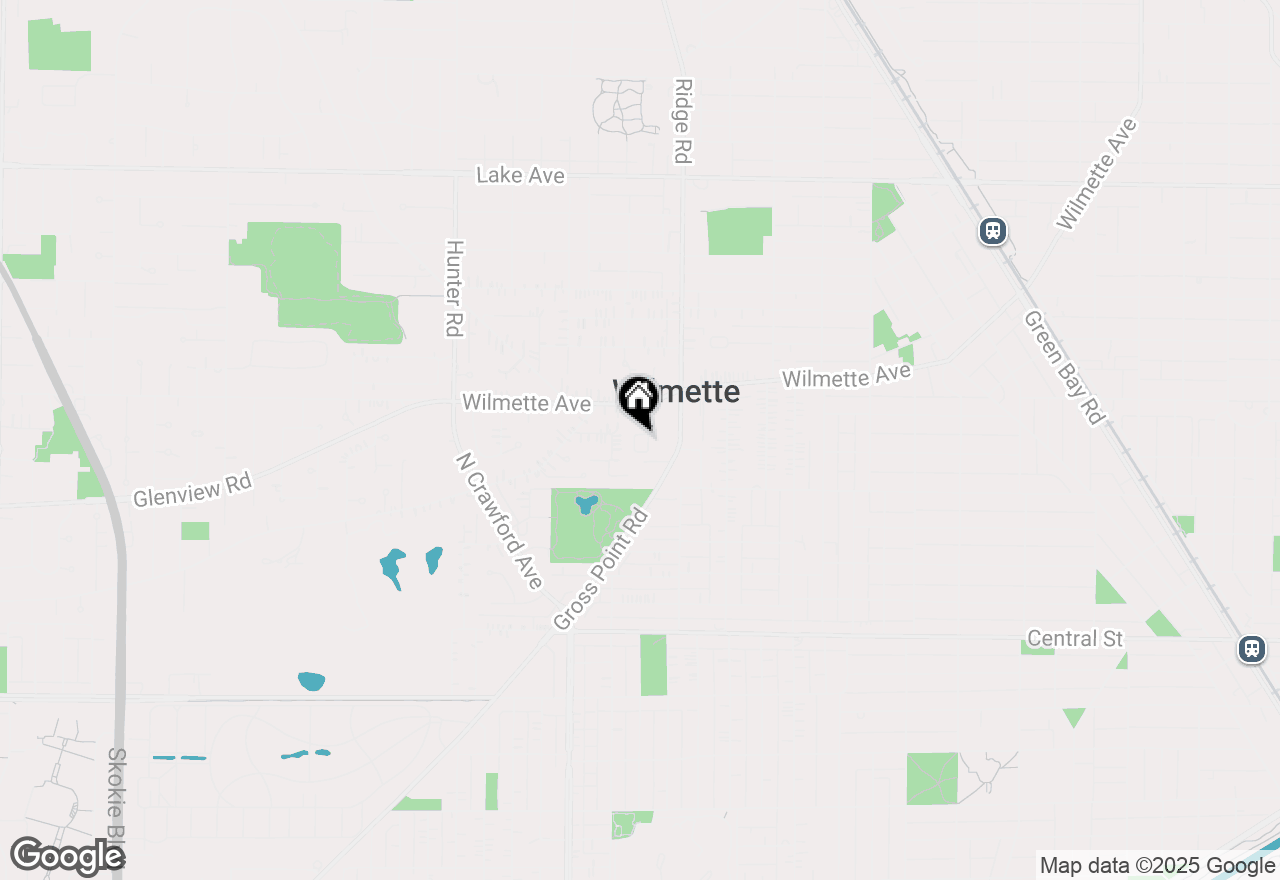 Map of 215 Pin Oak Drive, Wilmette, IL 60091