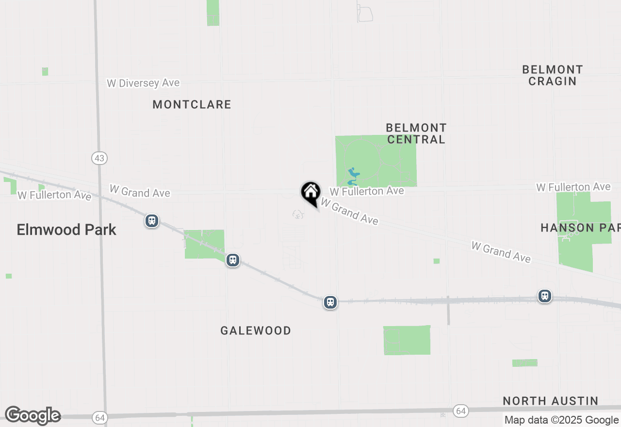 Map of 2311 N Natchez Avenue, Chicago, IL 60707