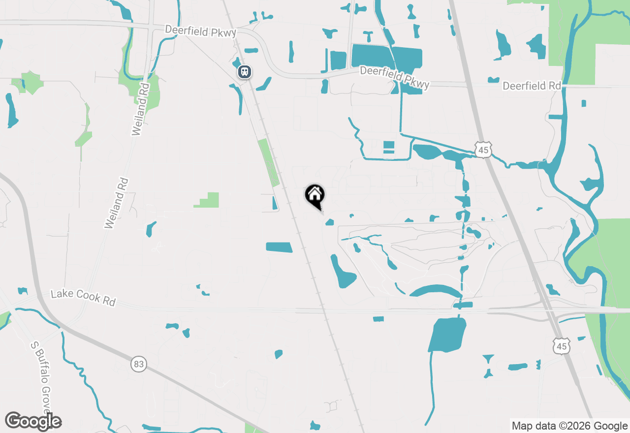 Map of 1128 Johnson Drive #3521, Buffalo Grove, IL 60089