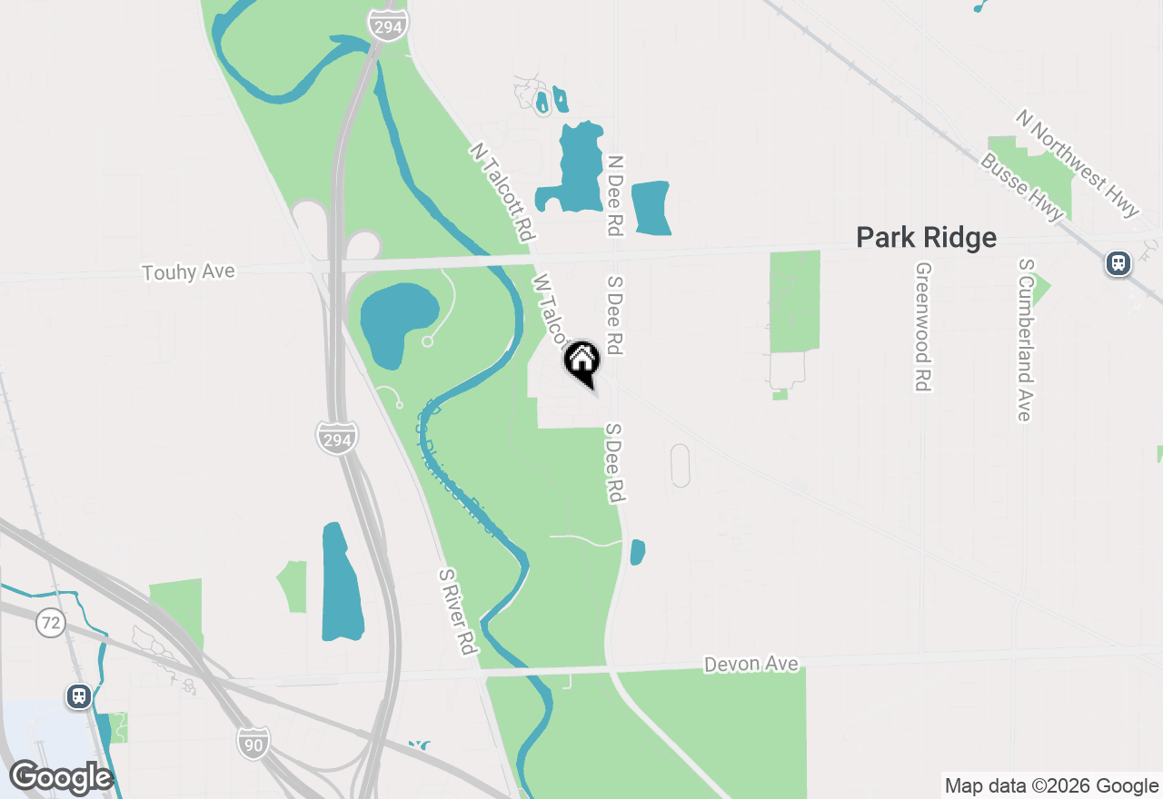 Map of 2500 Archbury Lane #1A, Park Ridge, IL 60068