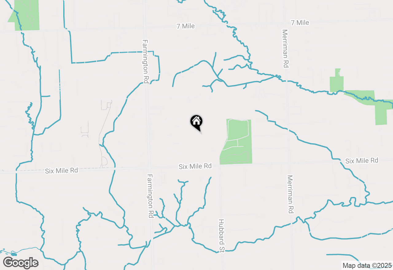 Map of 17550 Mayfield Street, Livonia, MI 48152