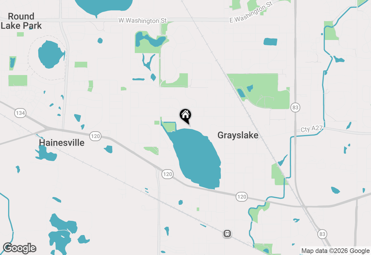 Map of 142 Augusta Street, Grayslake, IL 60030