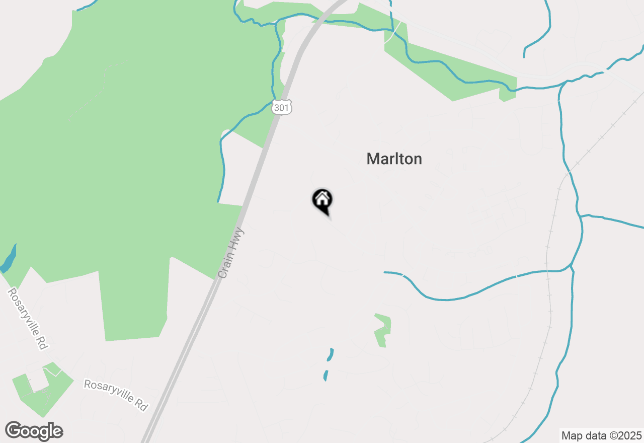 Map of 12119 Wheeling Avenue, Upper Marlboro, MD 20772