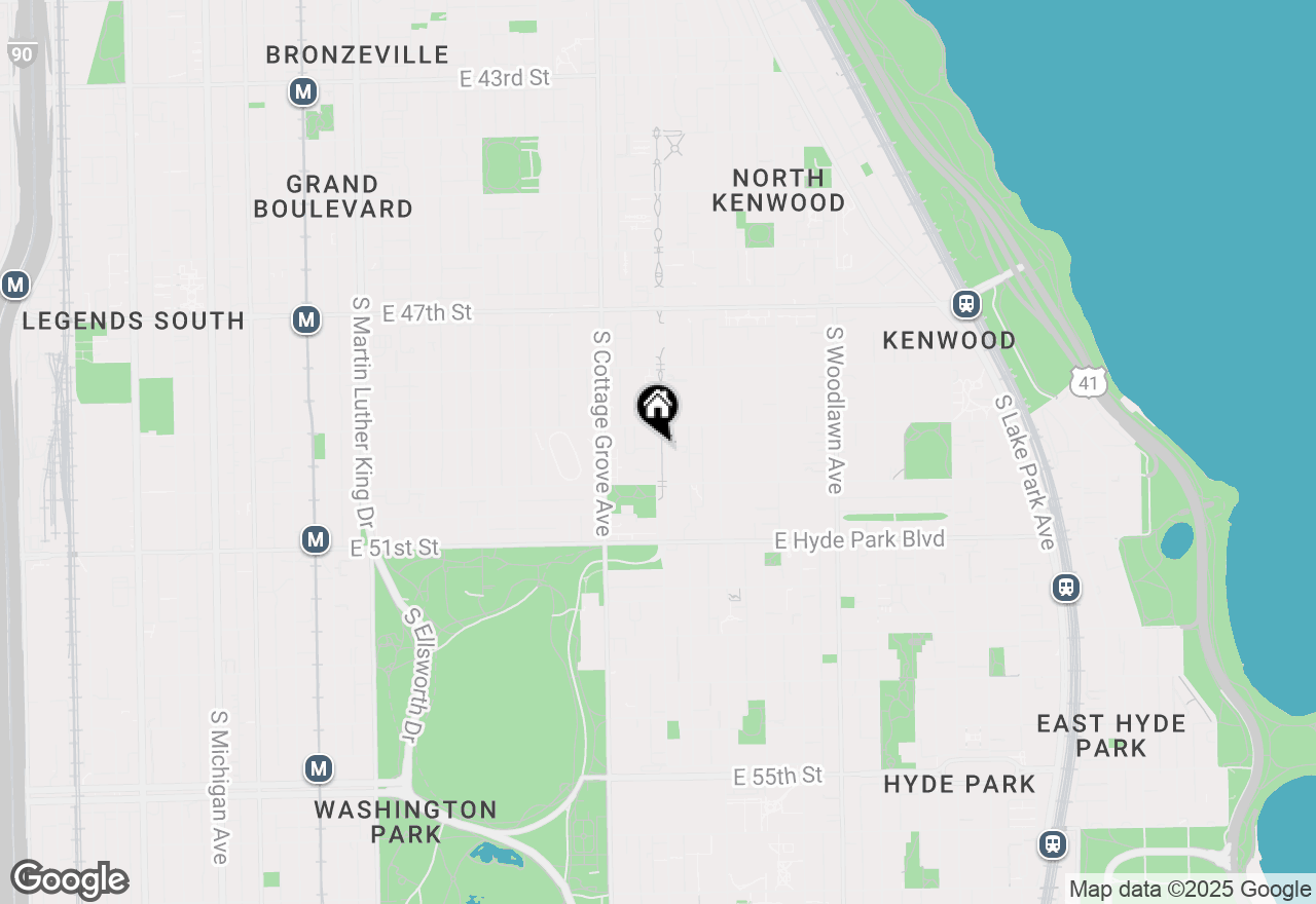 Map of 4938 S Drexel Blvd #214, Chicago, IL 60615