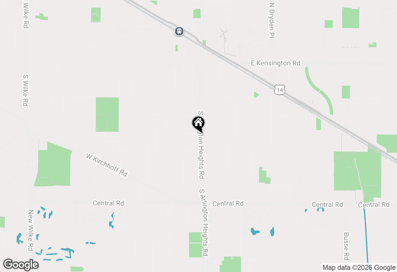 Map of 606 S Arlington Heights Road, Arlington Heights, IL 60005